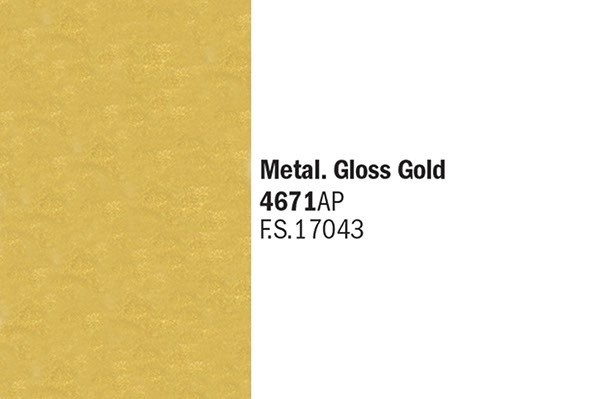 Italeri acrylic paint gold glossy 20ml 4671