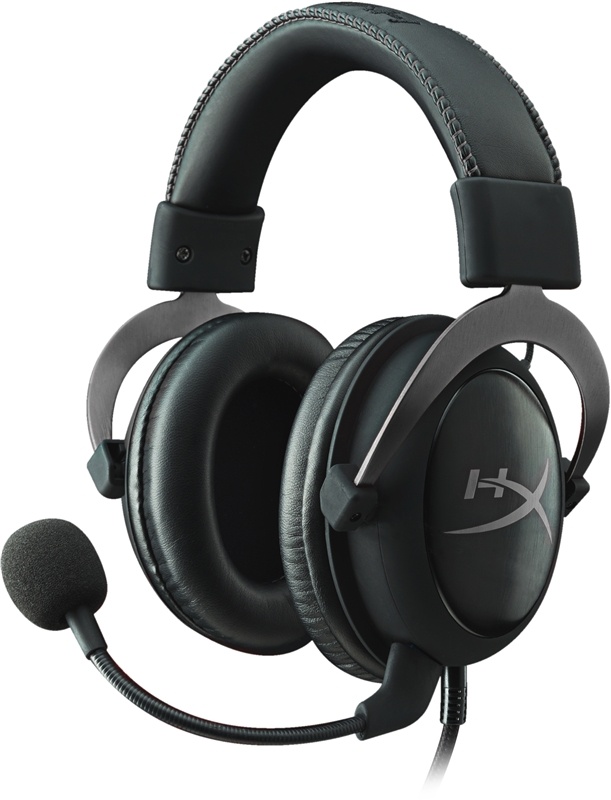 HyperX Cloud II Gaming Headset, svart/grå