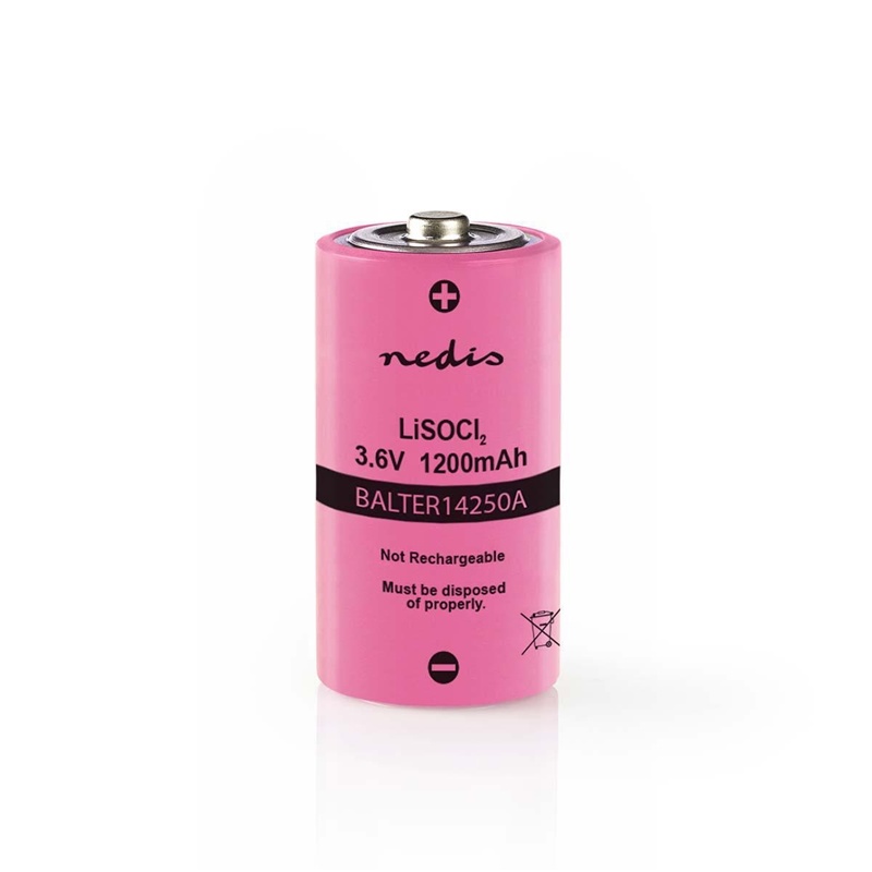 Litium-Tionylklorid-Batteri ER14250 3.6 V 1200 mAh 1-Blister