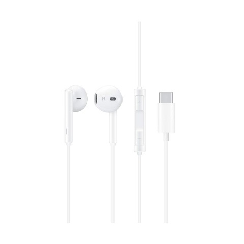 Huawei 55030088 hörlur och headset I öra USB Type-C Vit