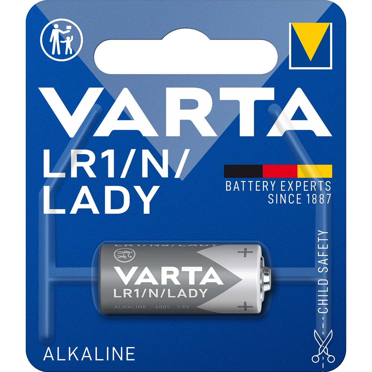 Alkaliska Batterier LR1 1.5 V 1-Pack