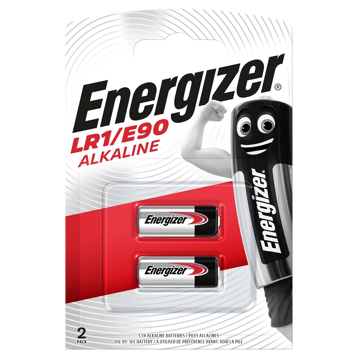 Alkaline battery LR1 2-Pack