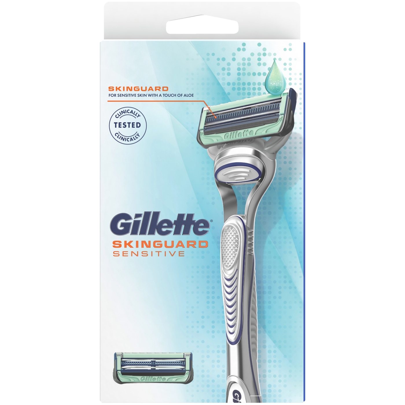 Gillette Rakhyvel Skinguard Sensitive 2st rakblad
