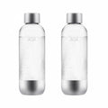 2-pack AGA AQVIA Stål 1L, PET-flaska