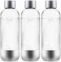 3-pack AGA AQVIA Stål 1L, PET-flaska
