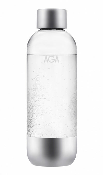 AGA AQVIA Stål 1L, PET-flaska