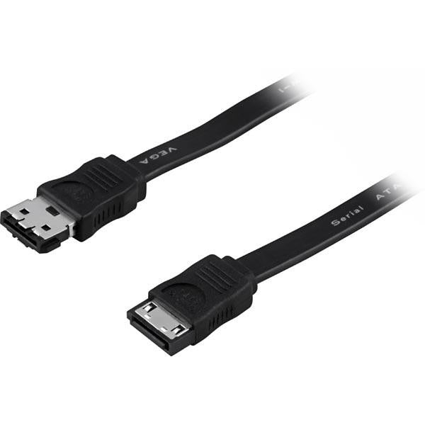 DELTACO SATA till eSATA kabel 0,3m (ESATA-113-30)