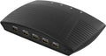 DELTACO manuell HDMI-switch, 4 ingångar till en utgång, 19-pin hona (HDMI-206)