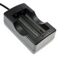 Dubbel batteriladdare för 18650-batterier