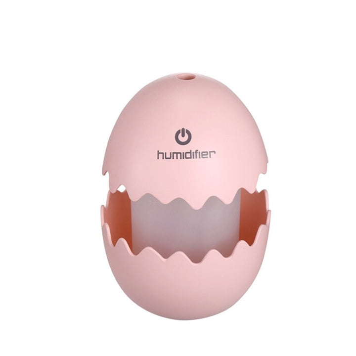 Funny Egg luftfuktare med färgglad belysning, Rosa