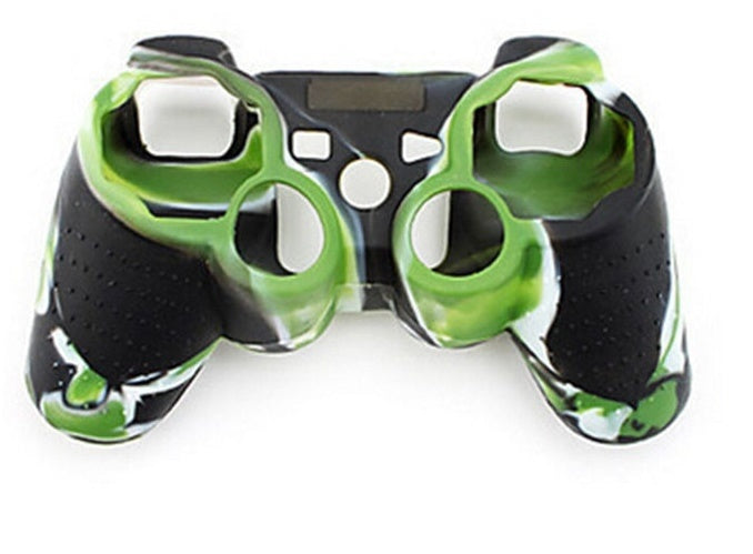 Silikongrepp för handkontroll, Playstation 3, Kamoflage Grön