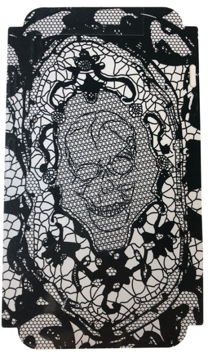 Skin för Iphone XS Dödskalle - Svart
