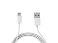Extra kvalitativ USB-kabel till iPhone och iPad, 1 meter (Vit)