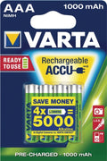 Varta Batteri NiMH AAA/LR03 1.2 V 1000 mAh R2U 4-pack