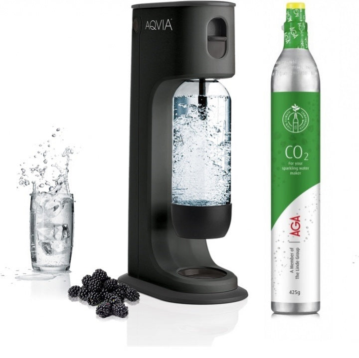 AGA Aqvia Balance (Black) inkl. Kolsyrepatron