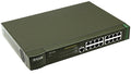 D-Link switch 16x10/100Mbps, NWay, uplink