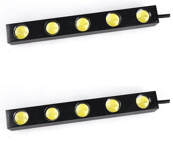 DRL - varselljus, 5st HighPower-LED, 5W