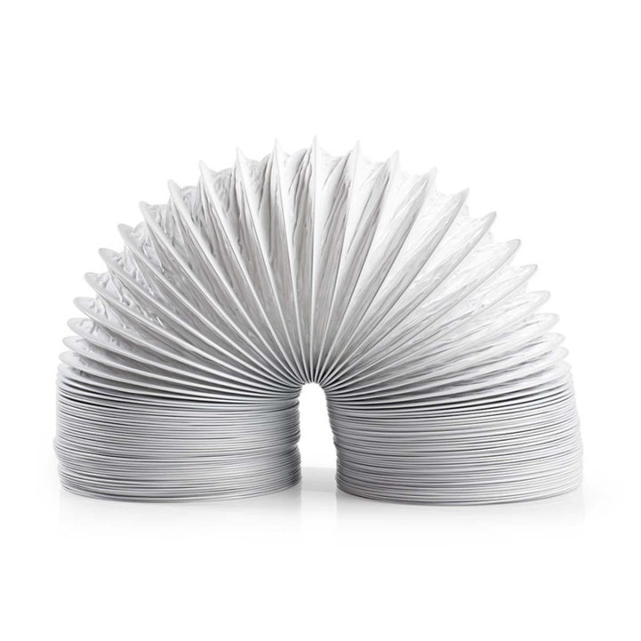 Nedis Luft Utloppsslang PVC | 100 mm | 3.00 m | Passar till: Luftventilation / Torktumlare | Vit