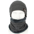 Mössa och Scarf, Grå