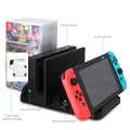 Multifunktionell laddningsstativ till Switch