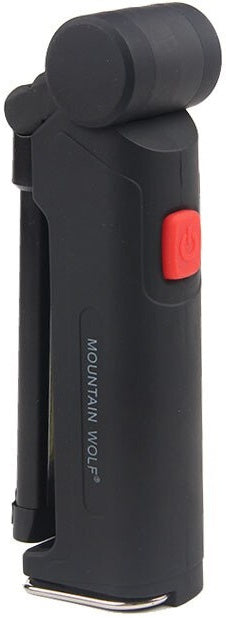 Uppladdningsbar Ficklampa 2000mAh, Svart