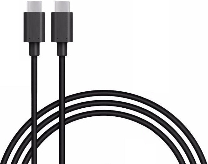 NORDIQZENZ USB-C 100W (20V 5A) High Power PD 3.0, USB-C till USB-C, 1m, Svart