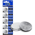 CR2032/3V, knappcellsbatteri, litium, 5-pack