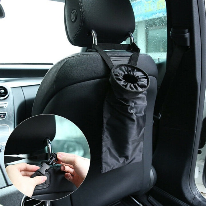 Praktisk soppåse till bilen, Svart