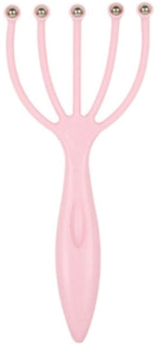 Skalpmassage med metallbollar, Rosa