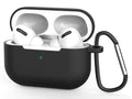 Silikonskal med krok, svart för AirPods Pro