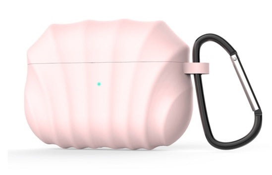 Silikonskal med krok, rosa för AirPods Pro
