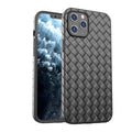 Vävt fodral i TPU, svart för iPhone 13