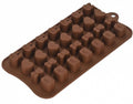 Chokladgjutningsform, 4st Motiv