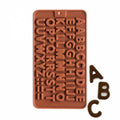 Chokladgjutningsform, Alfabetet