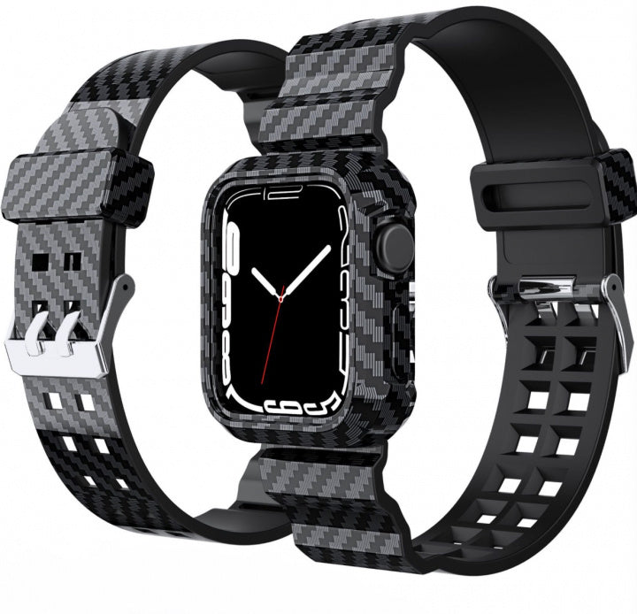 Ersättningsband till Apple Watch 42/44/45mm, Svart