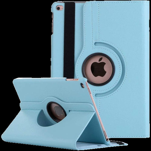 Läderfodral, kompatibel med iPad mini 6, blå