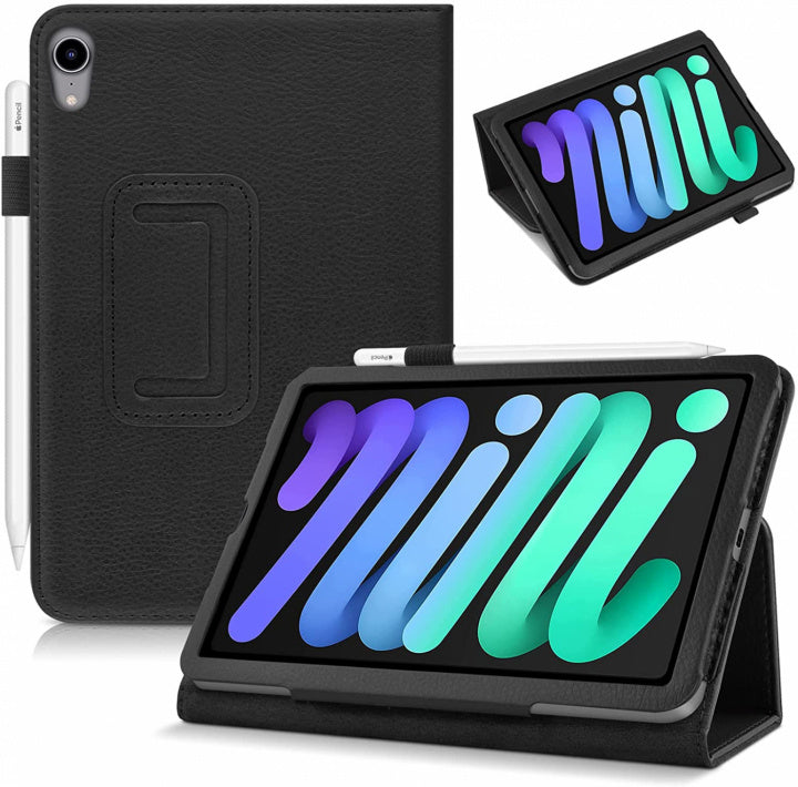 Fodral med pennhållare till iPad Mini 6, Svart