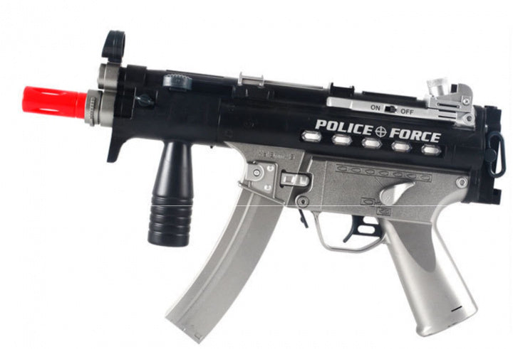 Skumpilsgevär med polismotiv