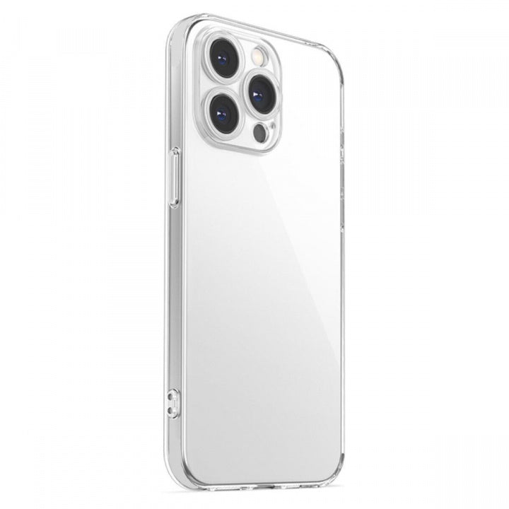 Slimmat skal i TPU till iPhone 15 Plus, Transparent