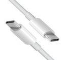 USB-C-kabel 0,3 m, vit kompatibel med iPhone 15