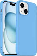 Silikonskal, blå för iPhone 15