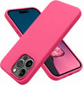 Silikonskal Hallonrosa för iPhone 15