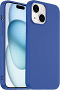 Silikonskal till iPhone 15 Pro Max, Blå