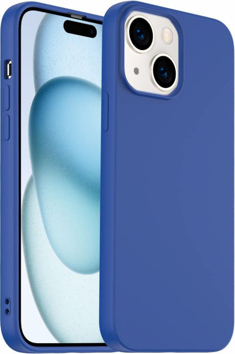 Silikonskal till iPhone 15 Pro Max, Blå