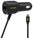 Pure Gear Billaddare 3.4A Micro-USB, Svart