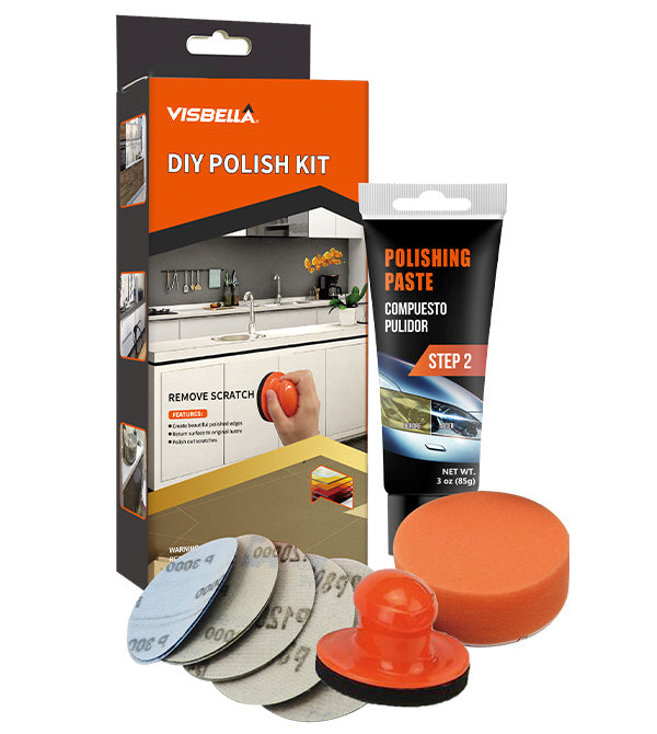 Visbella DIY Plast poleringskit inkl. färger