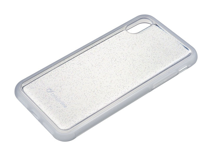 Cellularline Selfie Skal till iPhone X/XS, Glitter