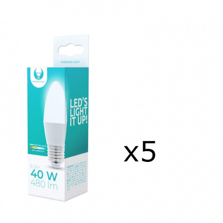 LED-Lampa E27, A65, 18W, 230V, 3000K 5-pack, Varmvitt