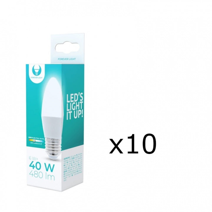 LED-Lampa E27, A65, 18W, 230V, 3000K, 10-pack, Varmvitt