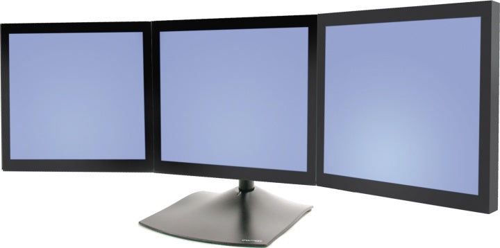Ergotron horisontellt bordsstativ för 3 monitorer - Pre-owned, Klass A
